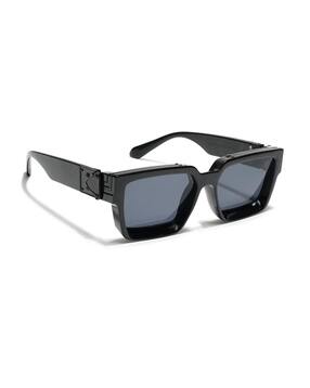 voyage Men Full-Rimmed Rectangular Sunglasses-86367-picture-45