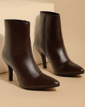 valiosaa Women Mid-Calf Boots with Zip Closure-picture-40