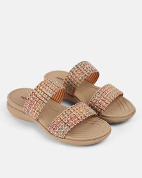 mochi Women Open Toe Slip-On Slippers-picture-18