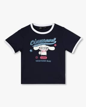 rio girls Girls Graphic Print Regular Fit Round-Neck T-Shirt-picture-18