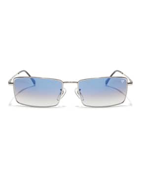 voyage Men Gradient Rectangular Sunglasses-V3741-picture-15