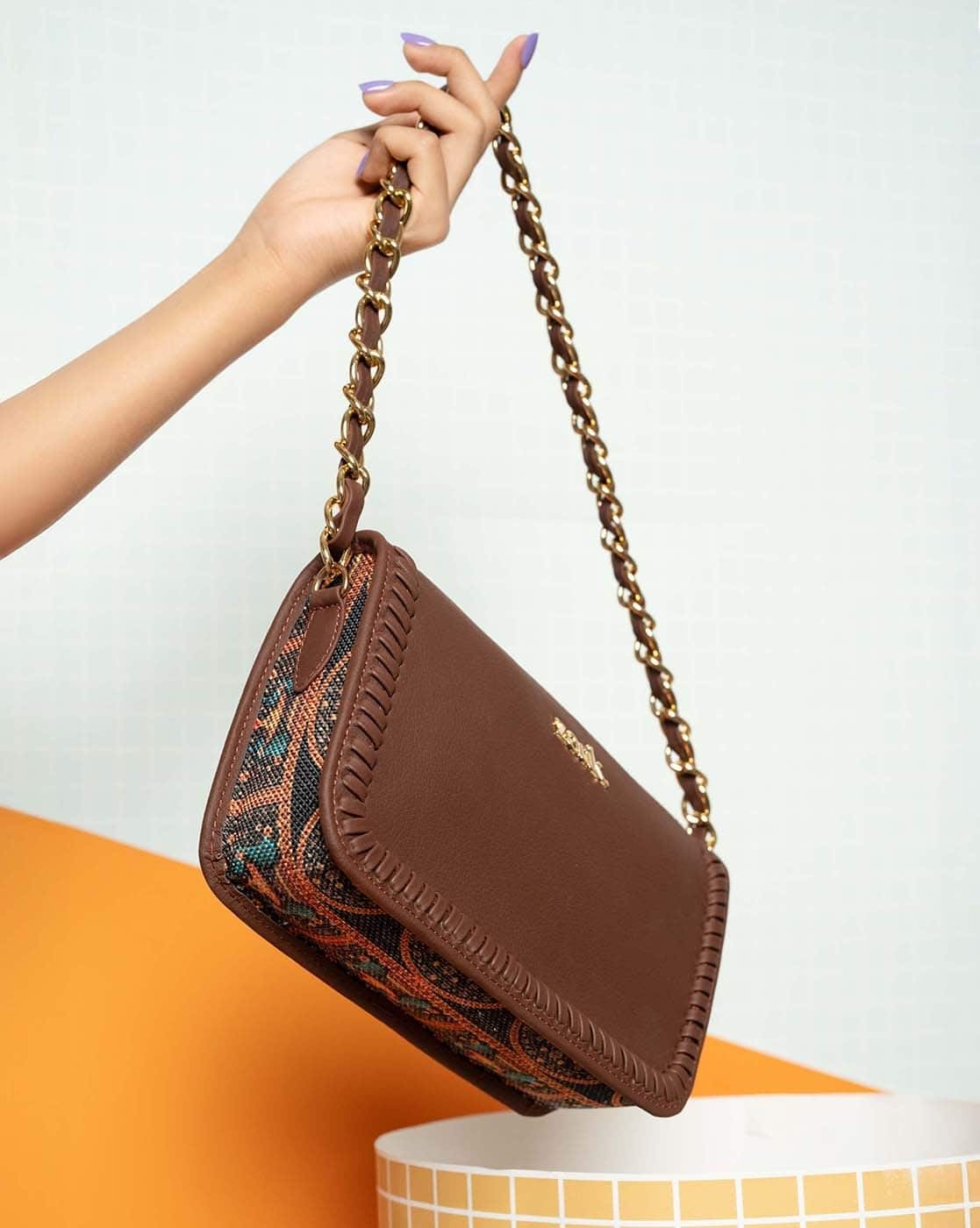 Zouk Women Aalya Baguette Handbag