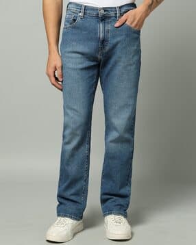 Men Mid-Wash 517 Bootcut Jeans