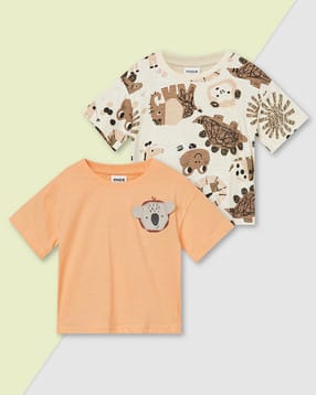 max Pack Of 2 Boys Assorted T-Shirt -picture-10