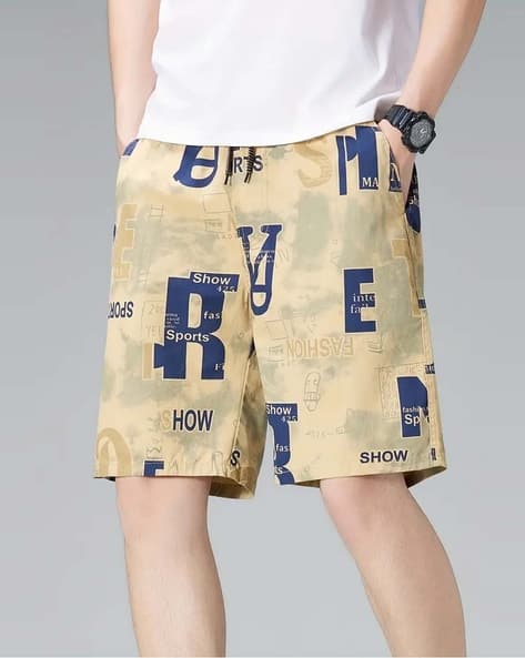 NEONOMAD Men Printed Regular Fit City Shorts