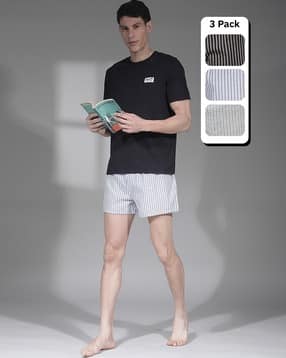 dollar Men Pack of 3 Striped Boxers-picture-36