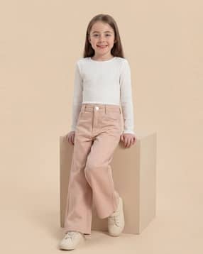 u.s. polo assn. Girls Mid-Rise Wide-Leg Jeans-picture-23
