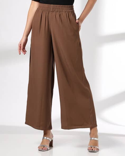 FIG Women Wide-Leg Pants with Insert Pockets