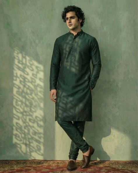Men Regular Fit Printed Kurta