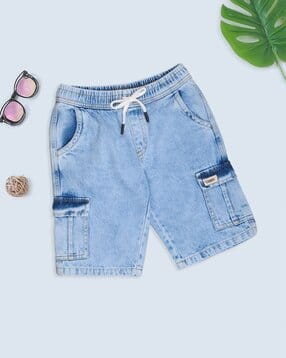 pantaloons junior Boys Regular Fit Mid-Rise Cargo Shorts-picture-21