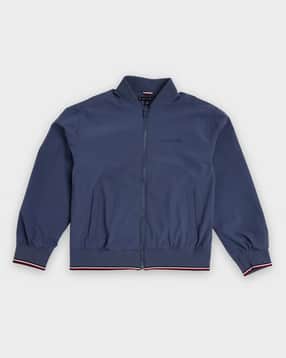 tommy hilfiger Boys Logo Solid Regular Fit Polyester Jacket-picture-11