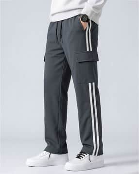 combraided x ag Men Striped Straight Track Pants with Insert Pockets-picture-28