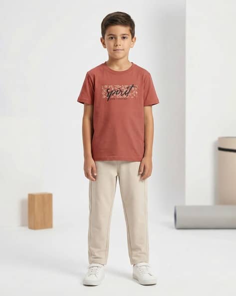 Hellcat Boys Graphic Print T-Shirt & Pants Set
