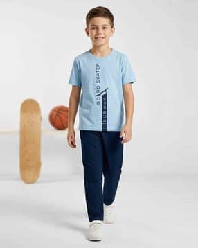 hellcat Boys Typographic Print T-Shirt & Pants Set-picture-16