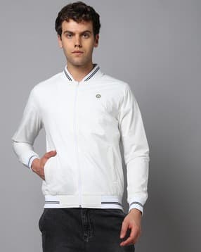spykar Men Slim Fit Zip-Front Jacket-picture-29