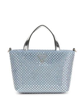 guess Women Embellished Tasmin Mini Tote Bag-picture-38