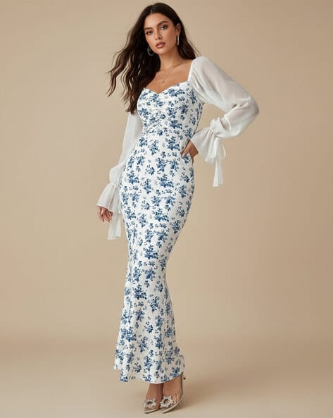 printed bodycon dress for women Buy Outzidr Global Floral Print Online Floral dresses