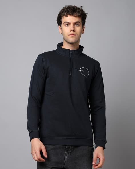 VANHEUSEN FLEX Men Graphic Print Regular Fit Sweatshirt