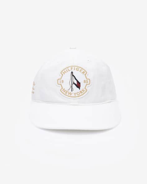 TOMMY HILFIGER Logo Cotton Baseball Cap