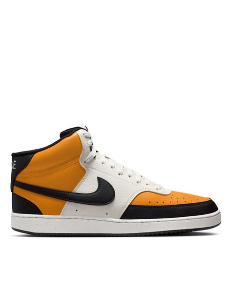 NIKE Men Court Vision Mid NN Lace-Up Sneakers