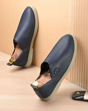 jk port Men Round-Toe Slip-On Shoes-picture-28