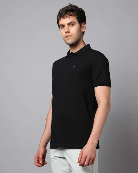 LP-Y Men Pique Slim Fit Polo T-Shirt