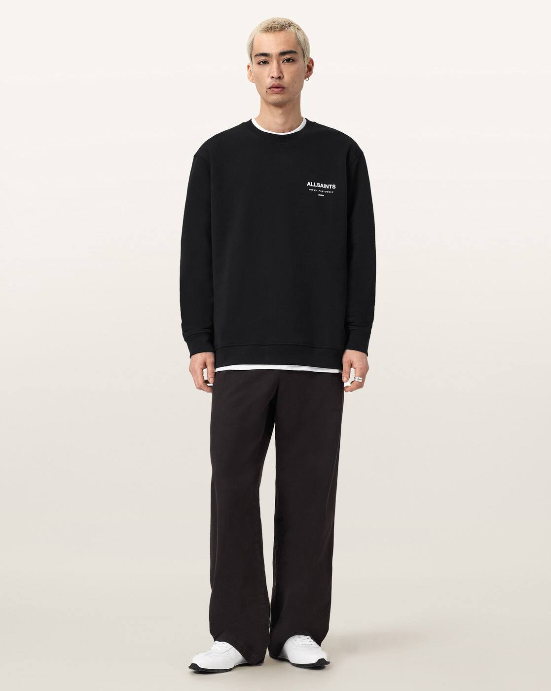 Buy Jet Black Sweatshirt & Hoodies for Men by ALL SAINTS Online