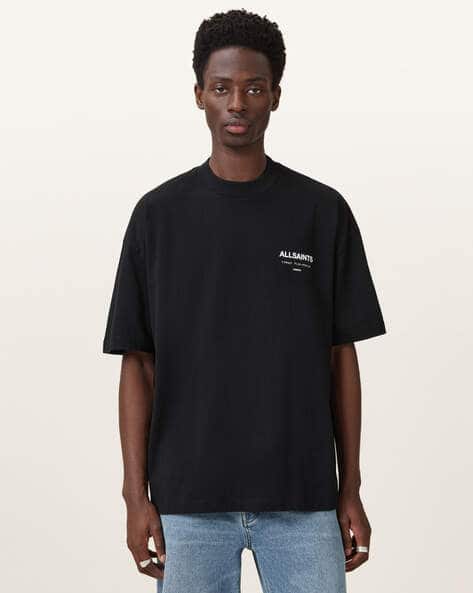 Buy ALL SAINTS Underground Oversized Crew-Neck T-Shirt | Black