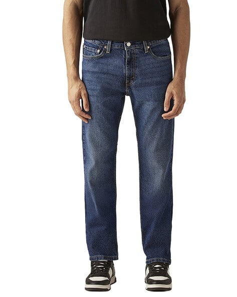 LEVI'S Men Lightly Washed 513 Straight Fit Jeans