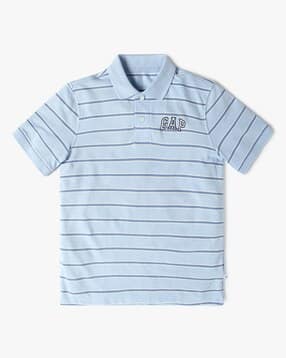 gap kids Boys Striped Relaxed Fit Polo T-Shirt-picture-24