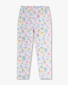 kg frendz Girls All-Over Sea Life Print Leggings-picture-29
