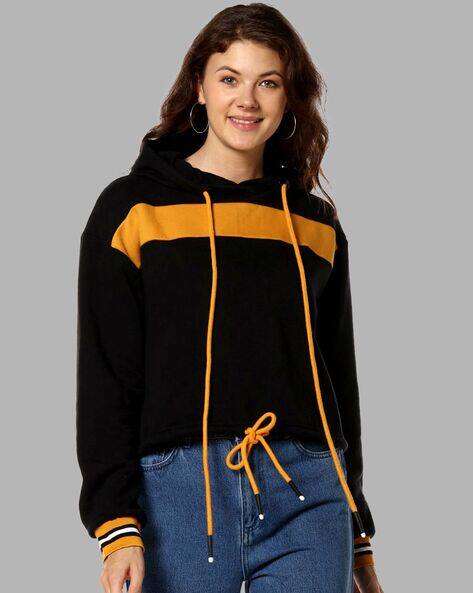 PINACOLADA Colourblock Sweatshirt with Drawstrings