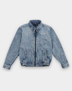 tommy hilfiger Boys Solid Regular Fit Cotton Jacket-picture-13