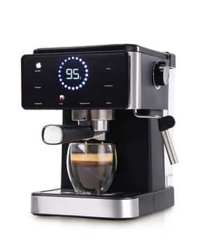 espresso coffee machine with digital display-63155207