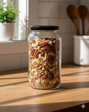 Transparent Food Grade Glass Jar -image-36