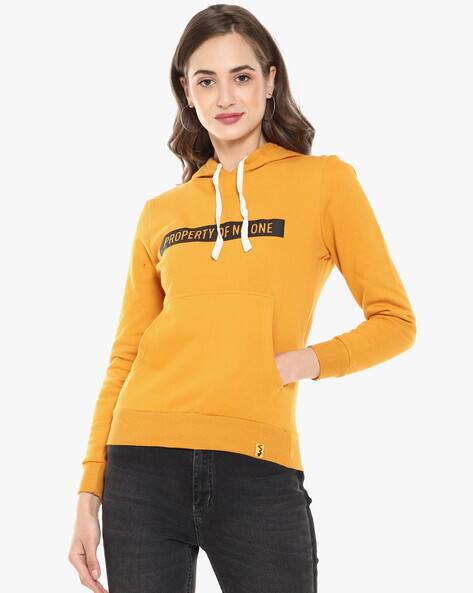 PINACOLADA Typographic Print Hooded Sweatshirt
