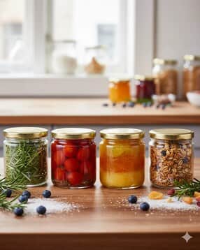 somil Set of 4 Kitchen Storage Containers with Lid-picture-27