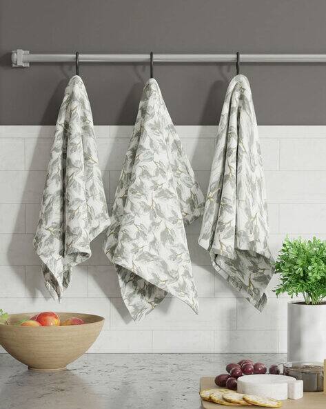 BIANCA  Cotton Kitchen Towels Set -Regular