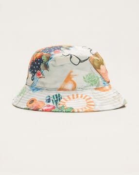 the bear house Men Self Designed Bucket Hat-picture-38