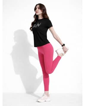 showoff Women Slim Fit Yoga Track Pants-picture-48