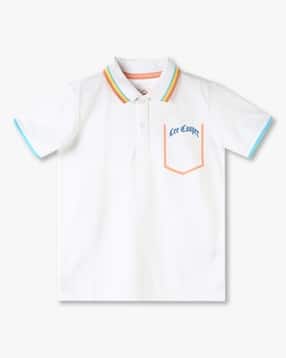 Boys Brand Embroidered Regular Fit Polo T-Shirt-image-20
