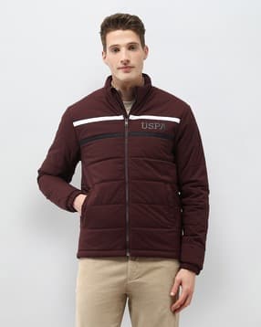 u.s. polo assn. Men Regular Fit Zip Front Jacket -picture-36