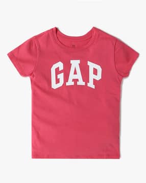 gap kids Girls Brand Print Regular Fit Round-Neck T-Shirt-picture-27