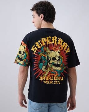 Buy SUPERDRY Harajuku Tattoo Regular Fit T-Shirt Online | Ajio.com