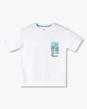 lee cooper Boys Graphic Print Regular Fit Round-Neck T-Shirt-picture-15
