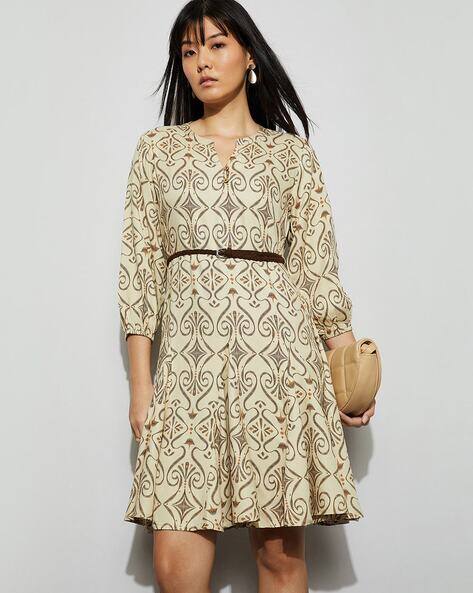 Fame forever by lifestyle Women A-Line Midi Dress