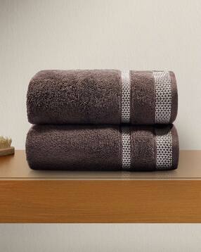 spaces Set of 2 Cotton Permium Hand Towels -picture-40