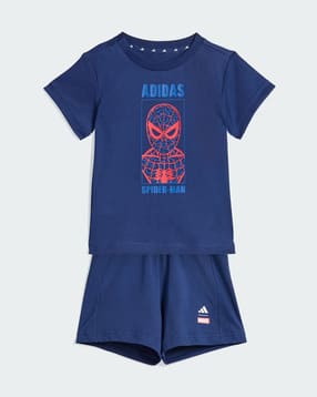 Boys Spider Man Print 2-Piece Set-image-1