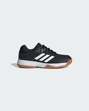 adidas kids Boys Speedcourt Lace-Up Shoes with Canvas Upper-picture-46