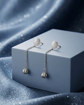 giva Women Sterling Silver My Universe Dangler Earrings-picture-22